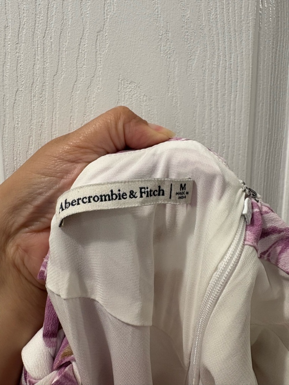 Abercrombie & Fitch Floral Crepe Slip Midi Dress Size Medium - Picture 6 of 6